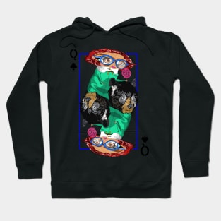 Queen of clubs Hoodie